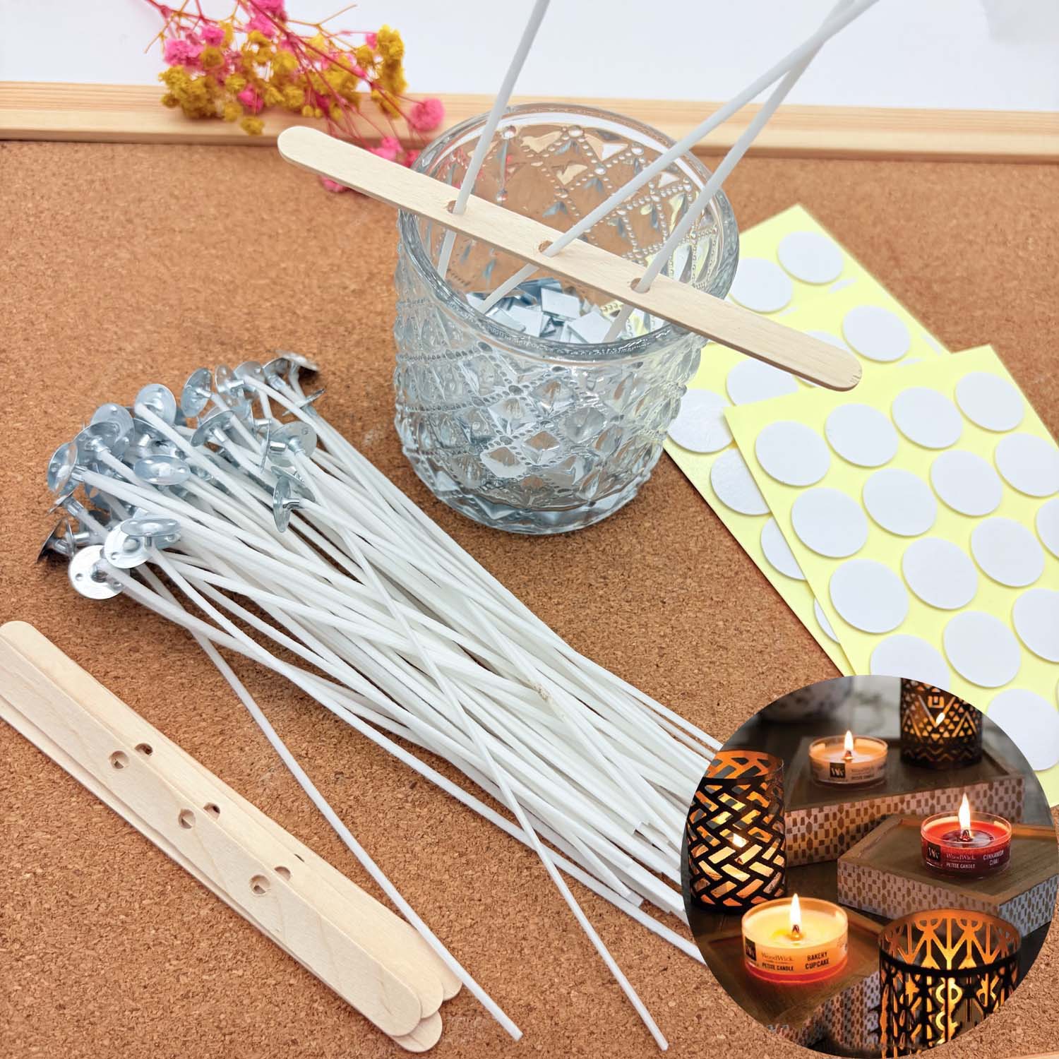 Candle Making Kit Wholesale - 1 SET Mum Yapımı DIY Kitleri