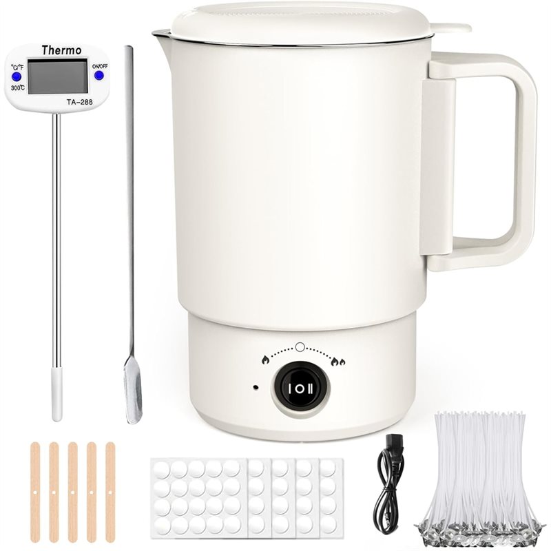 Candle Making Jug - A47U Elektrikli Balmumu Eritme Potası Seti