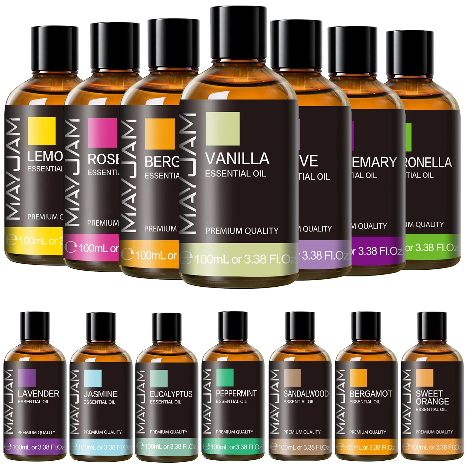 Candle Making Fragrances - 100ML Saf Bitkisel Esansiyel Yağ Nane