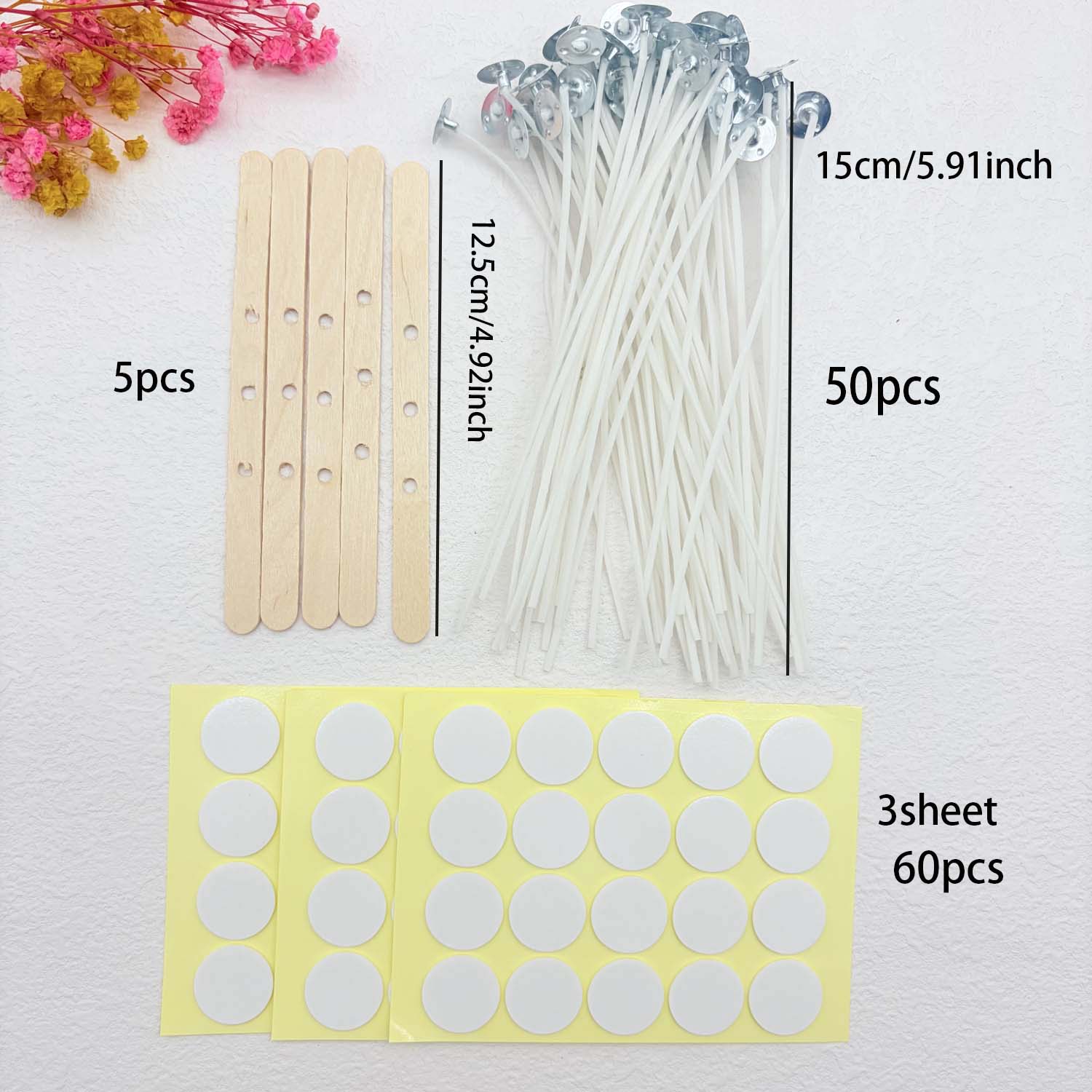 1 SET Mum Yapımı DIY Kitleri D - Candle Making Kit Wholesale incelemesi ve fiyatı